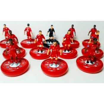 Subbuteo Andrew Table Soccer Liverpool 2018-19 on WSB Professional bases